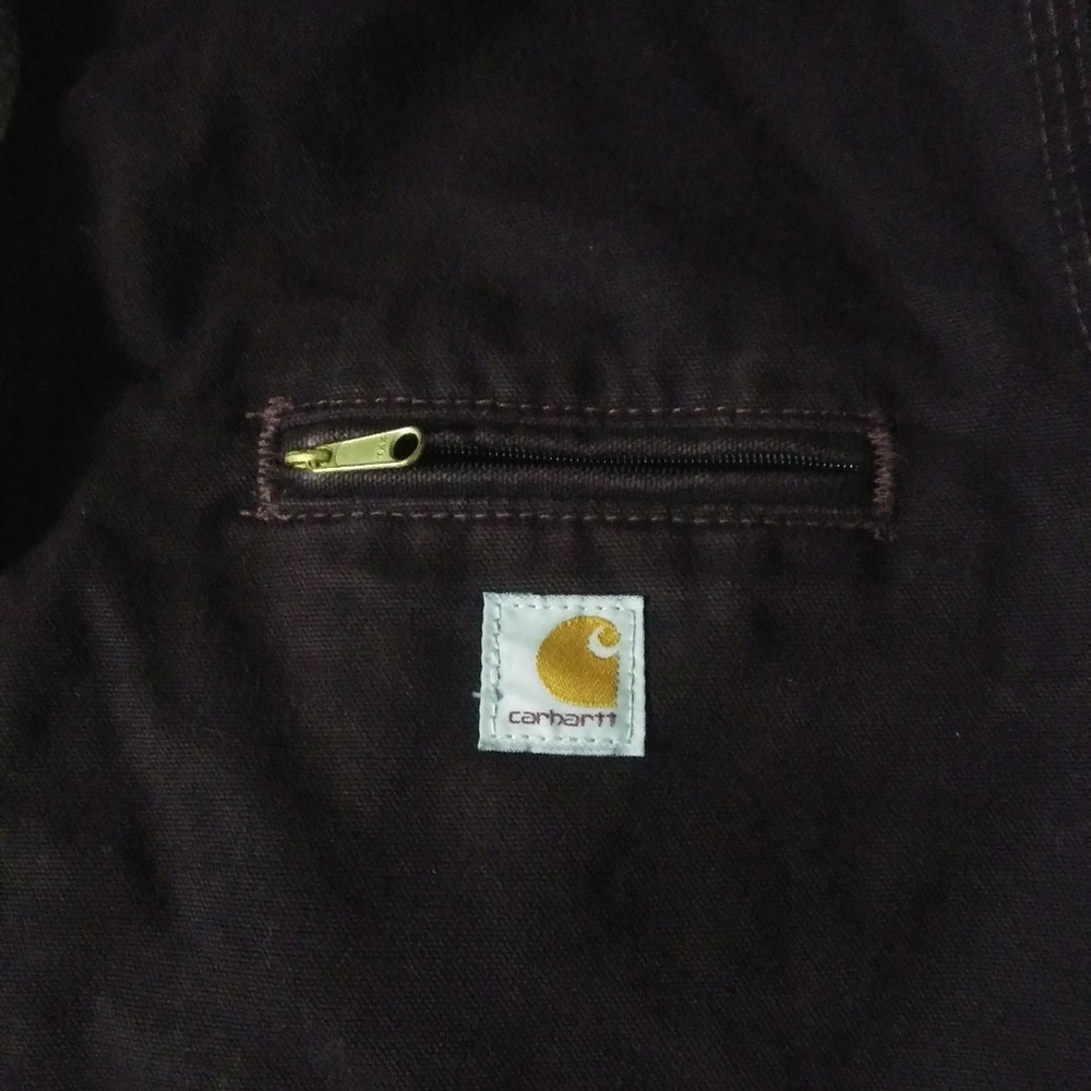 Carhartt Jacket Wine Colored Duckcloth